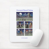 Graveyard Speed Dating Mouse Mat Muismat (Met muis)