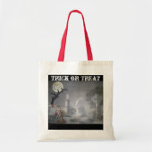 Graveyard Trick-or Treat Canvas tas (Voorkant)