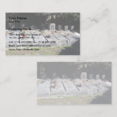 Graveyard vol graven visitekaartje (Voorkant / Achterkant)