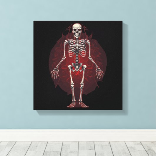 Graveyard Whispers Canvas Afdruk (Insitu (Houten vloer))