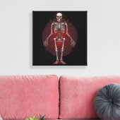 Graveyard Whispers Canvas Afdruk (Insitu (Woonkamer))