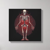 Graveyard Whispers Canvas Afdruk (Voorkant)