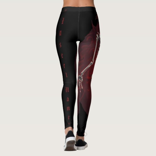 Graveyard Whispers Leggings (Achterkant)