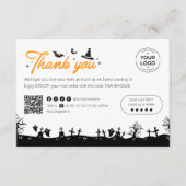 Graveyard Witchy & Wonderful Halloween Bedankt (Voorkant)