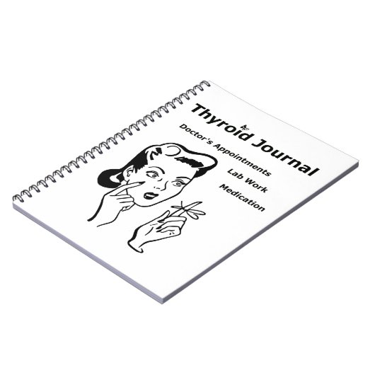 Graveziekte Schildklierblad Notitieboek (Linkerzijde)