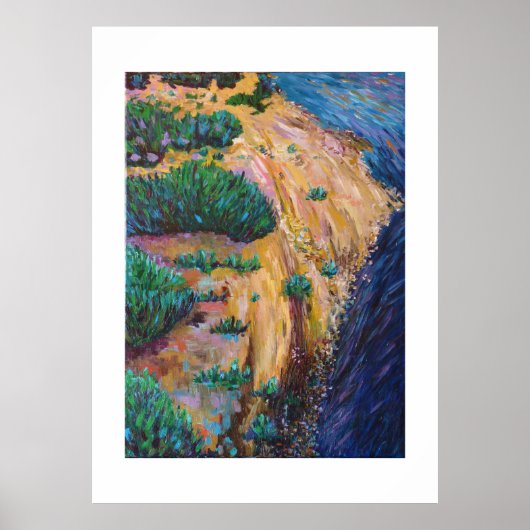 gravière en bord de Loire Poster (Voorkant)