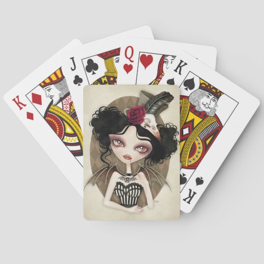 Gravin Nocturne Pokerkaarten (Achterkant)