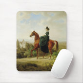 Gravin te Paard (elegant bruin paard) Muismat (Met muis)