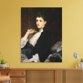 Gravin van Airlie Canvas Afdruk (Insitu (Woonkamer))