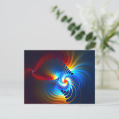 Gravitatievloeistof Briefkaart (Staand voorkant)