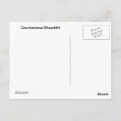 Gravitatievloeistof Briefkaart (Achterkant)