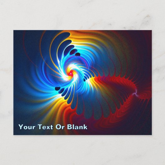 Gravitatievloeistof Briefkaart (Voorkant)