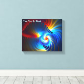 Gravitatievloeistof Canvas Afdruk (Insitu (Houten vloer))