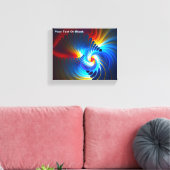 Gravitatievloeistof Canvas Afdruk (Insitu (Woonkamer))