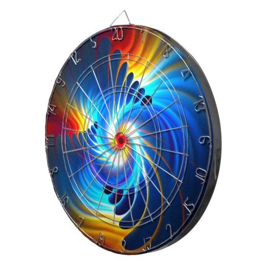 Gravitatievloeistof Dartbord (Voorkant Rechts)