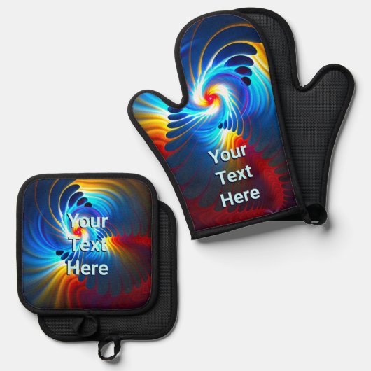 Gravitatievloeistof Ovenwant & Pannenlap Set (Voorkant / Achterkant)