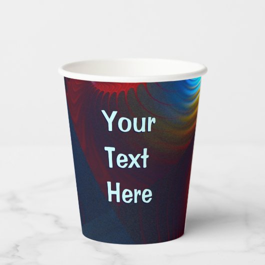 Gravitatievloeistof Papieren Bekers (Achterkant)