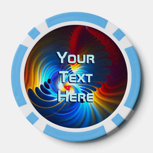 Gravitatievloeistof Poker Chips (Achterkant)