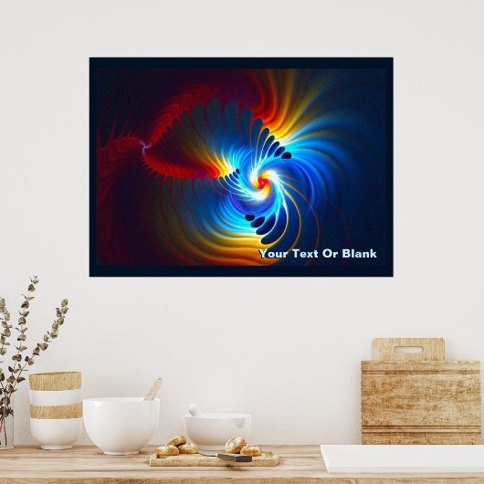 Gravitatievloeistof Poster (Keuken)