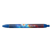 Gravitational Blueshift Zwarte Inkt Pen (Voorkant)