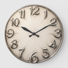 Gravitational Drift — Surreal Distorted Numeral Grote Klok