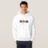 GRAVITEIT-SLED-in-drie-kleuren Hoodie (Voorkant volledig)