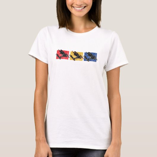 GRAVITEIT-SLED-in-drie-kleuren T-shirt (Voorkant)