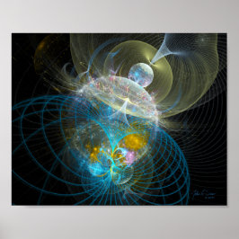 Graviteitsraster (10x8) poster