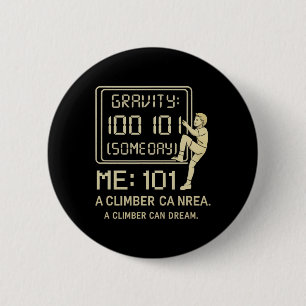 Gravity100 Me101 Klimscorebord Grafisch Ronde Button 5,7 Cm