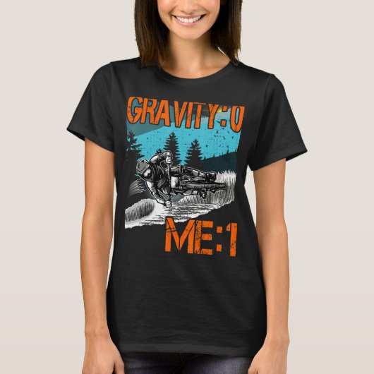 Gravity 0 Me 1 Downhill outfit  mountain bike MTB T-shirt (Voorkant)