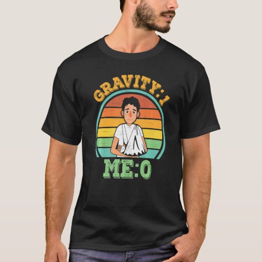 Gravity 1 Me 0  Arm Fracture  1 T-shirt (Voorkant)