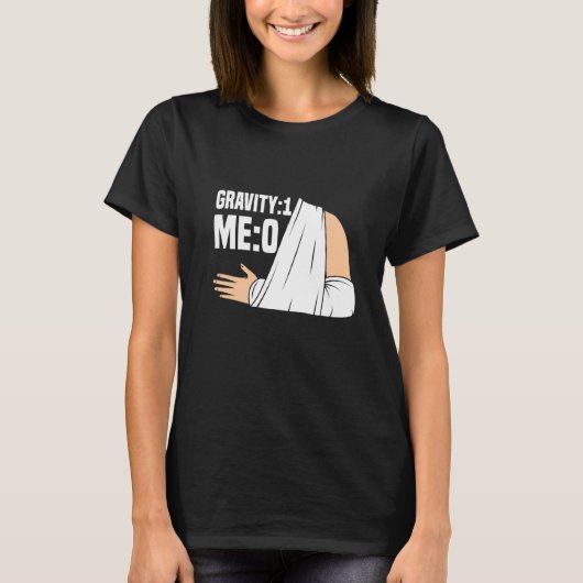Gravity 1 Me 0 Arm Fracture 2 T-shirt (Voorkant)