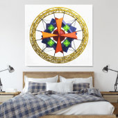 Gravity Anchor Canvas Afdruk (Insitu (Slaapkamer))