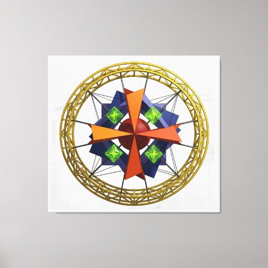 Gravity Anchor Canvas Afdruk (Voorkant)