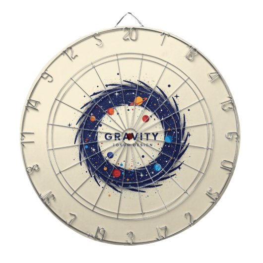 Gravity Dartboards – Kosmische precisie in elke dr Dartbord (Voorkant)