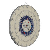 Gravity Dartboards – Kosmische precisie in elke dr Dartbord (Voorkant Links)