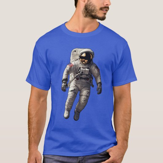 Gravity Defier: Spacewalk Adventure T-shirt" T-shirt (Voorkant)
