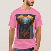 Gravity-Defying Astronaut T-Shirt Design (Voorkant)