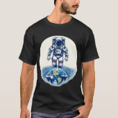 Gravity Defying Spacewalk T-Shirt" T-shirt (Voorkant)