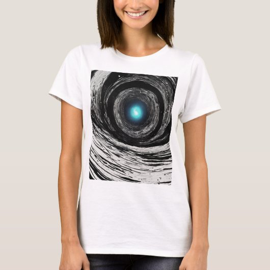 "Gravity Design T-Shirt - Modern en uniek grafisch (Voorkant)