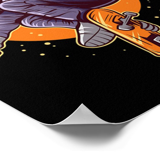 Gravity Does Not Apply To Me Astronaut Big Air Ill Poster (Hoek)