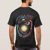 Gravity Eagle: Supernova Sentinel T-shirt (Achterkant)