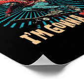 Gravity Is Just Another Rule I'm Gonna Break Skate Poster (Hoek)