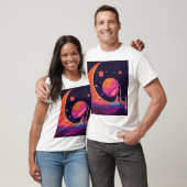 Gravity & Magnetism in Space – Futuristic Science  T-shirt (Unisex)
