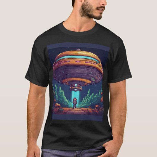 Gravity Navigator: Spacecraft Adventure T-shirt (Voorkant)