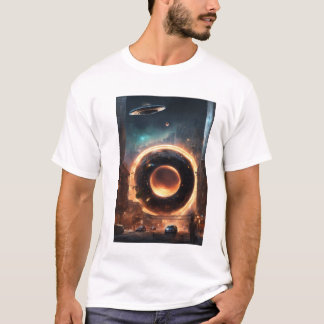 Gravity Pull T-Shirt: Omarm het zwarte gat T-shirt