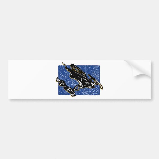 GRAVITY-SLED BUMPERSTICKER (Voorkant)