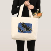 GRAVITY-SLED GROTE TOTE BAG (Voorkant (product))