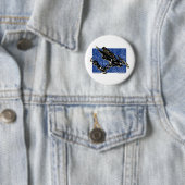 GRAVITY-SLED-in blauw Ronde Button 5,7 Cm (In situ)