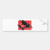 GRAVITY-SLED-in-RED Bumpersticker (Voorkant)